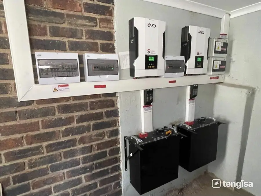 5 kVA solar kit, installed